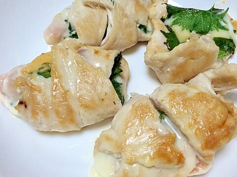 ささみの大葉チーズ巻き